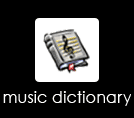 music dictionary for mobile phones